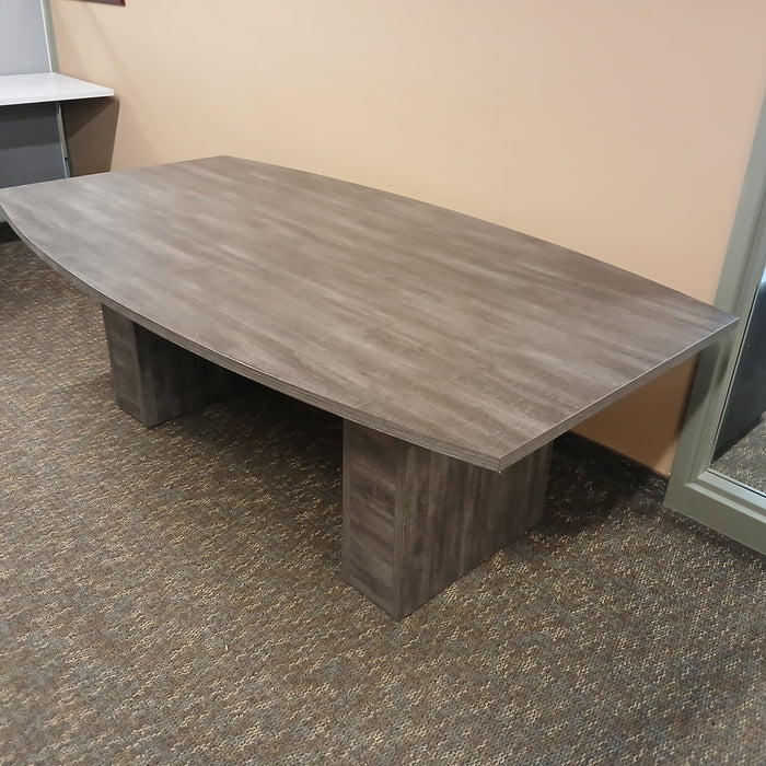 7' Boat Shape Conference Table