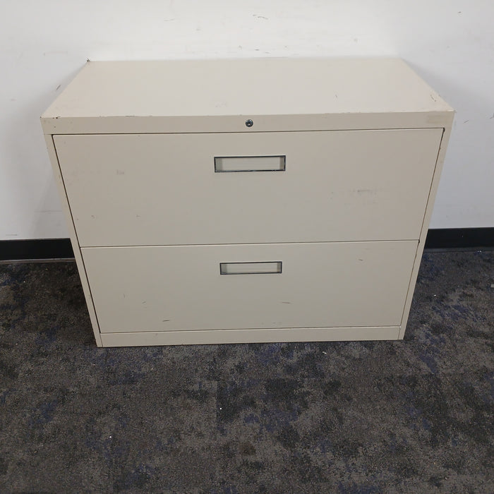 36" 2 Drawer Lateral File Cabinet