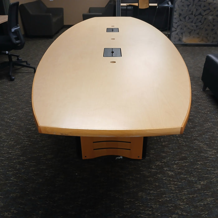 10' Boat Shape Conference Room Table