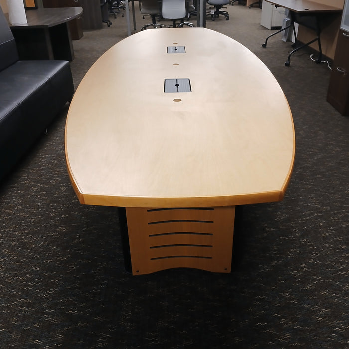 10' Boat Shape Conference Room Table