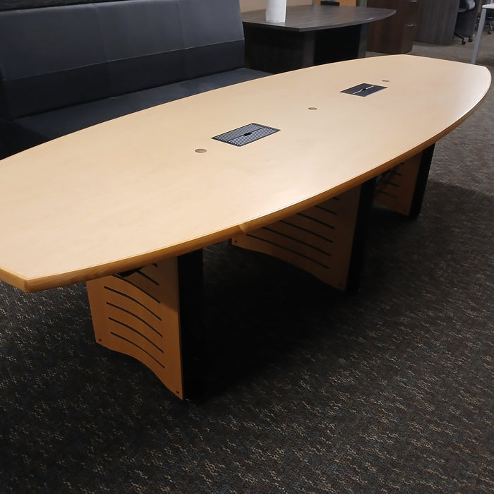 10' Boat Shape Conference Room Table