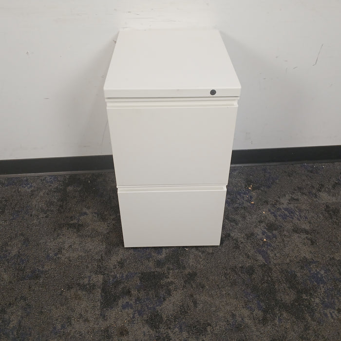 2 Drawer F/F Pedestal File Cabinet