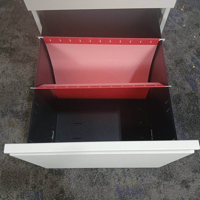 2 Drawer F/F Pedestal File Cabinet