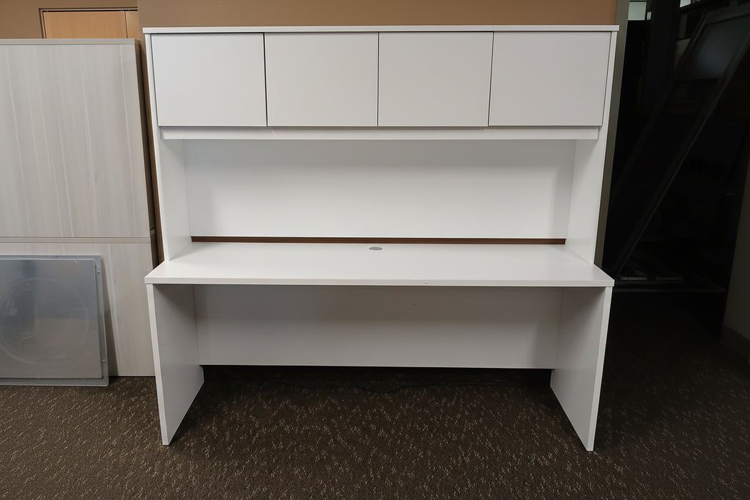 71" Credenza with Hutch