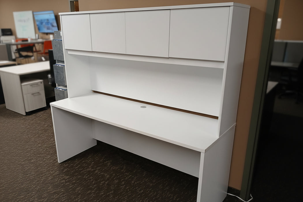 71" Credenza with Hutch