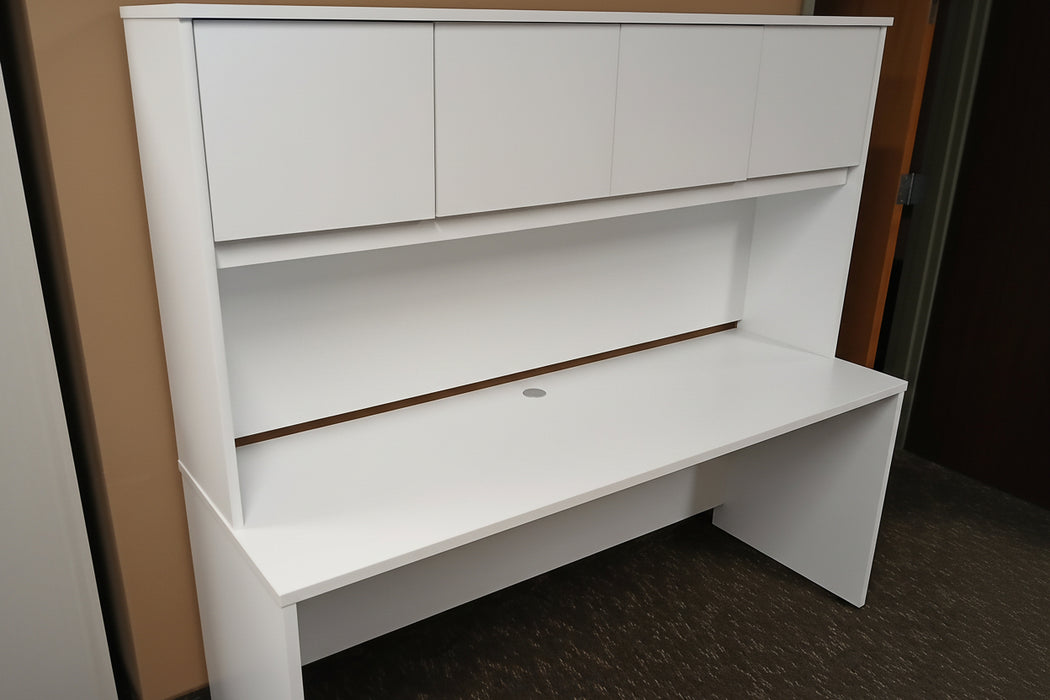 71" Credenza with Hutch