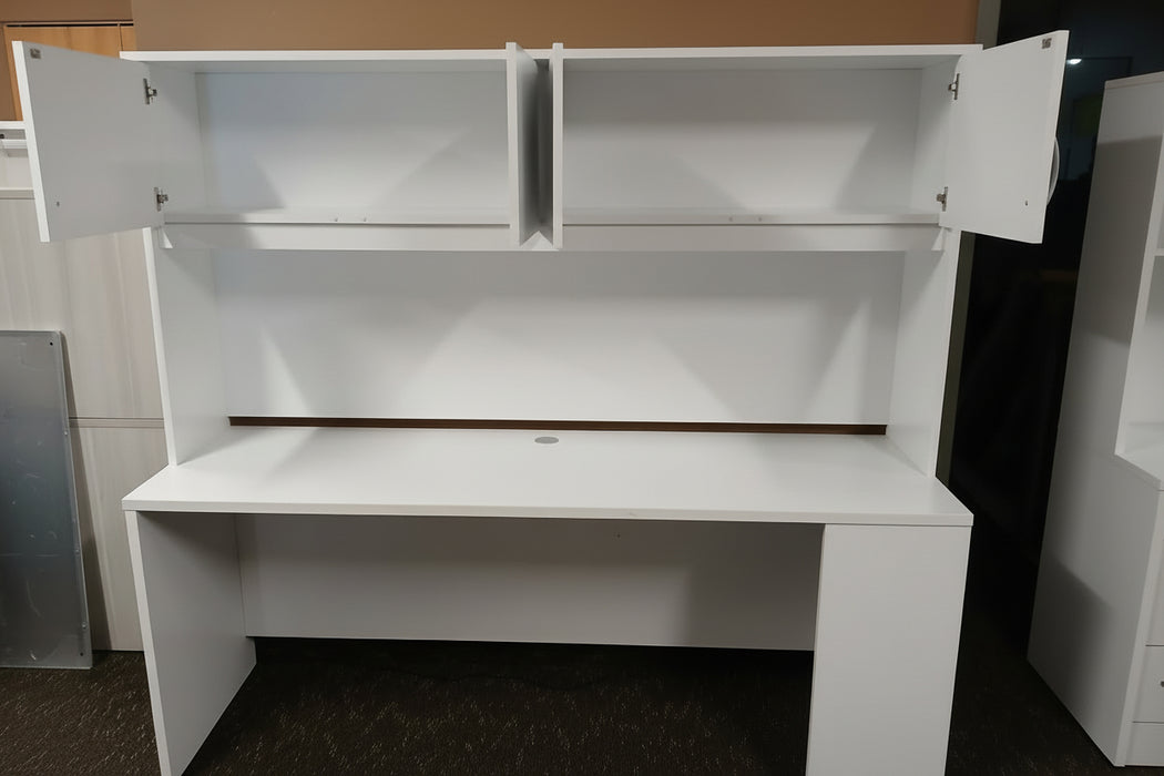 71" Credenza with Hutch