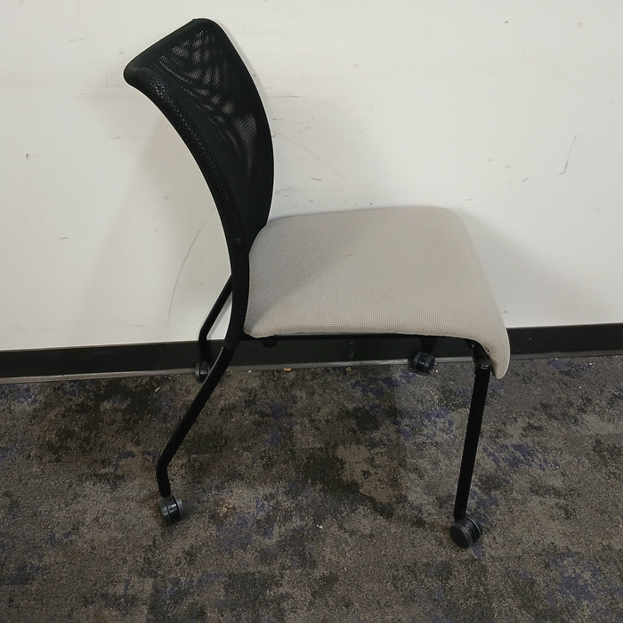 Rolling Mobile Guest Chair