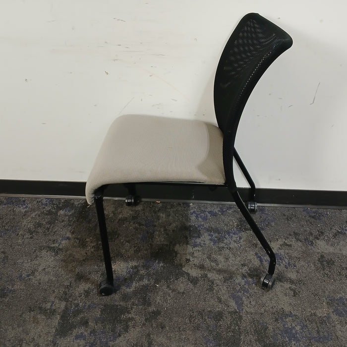 Rolling Mobile Guest Chair