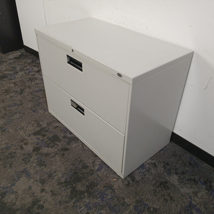 36" 2 Drawer Lateral File Cabinet