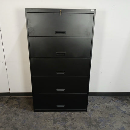 36" 5 Drawer Lateral File Cabinet