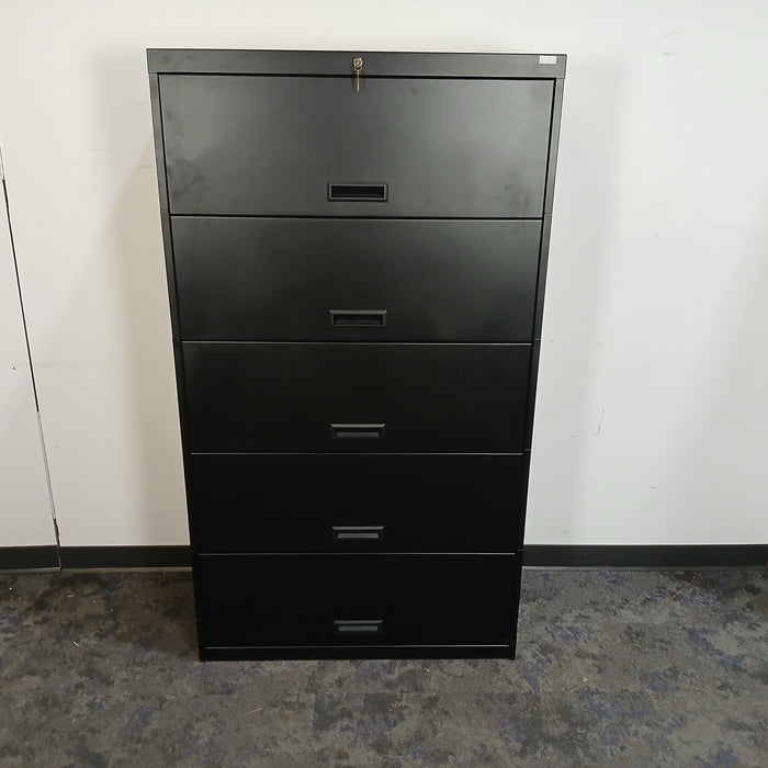 36" 5 Drawer Lateral File Cabinet