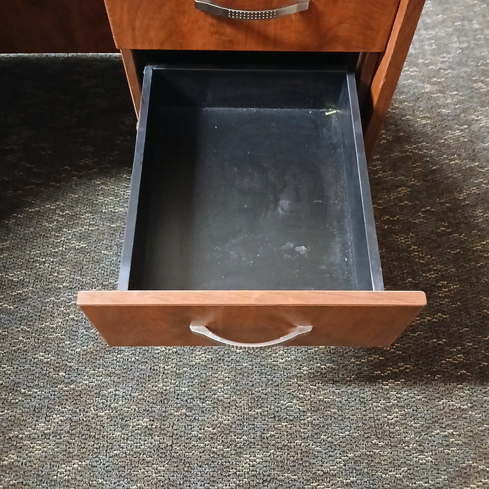 L-Shaped Bowfront Desk