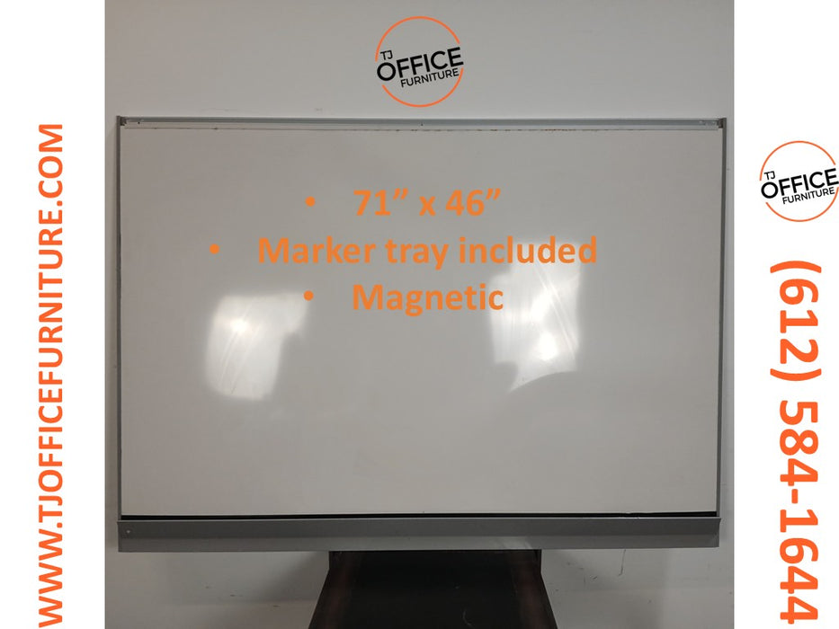 71" x 46" Whiteboard / Dry Erase (#7033)