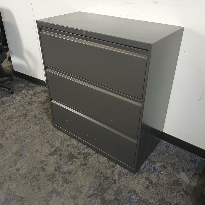 36" 3 Drawer Lateral File Cabinet