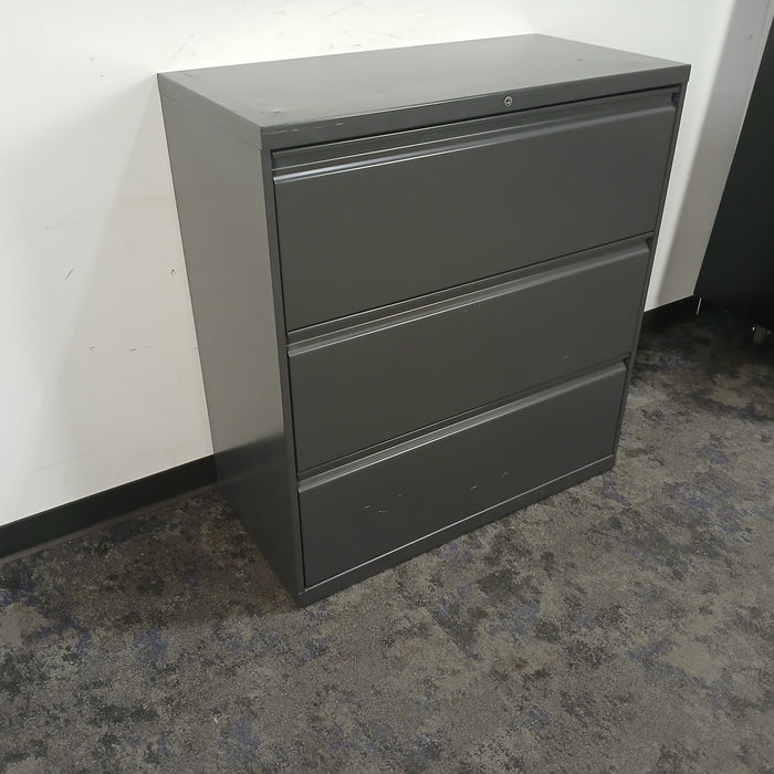 36" 3 Drawer Lateral File Cabinet