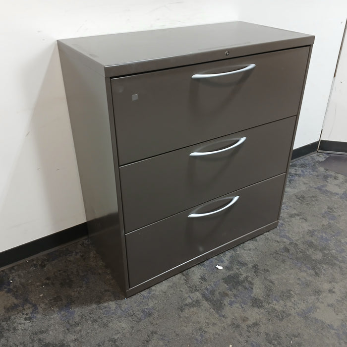 36" 3 Drawer Lateral File Cabinet