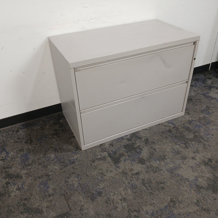 36" 2 Drawer Lateral File Cabinet