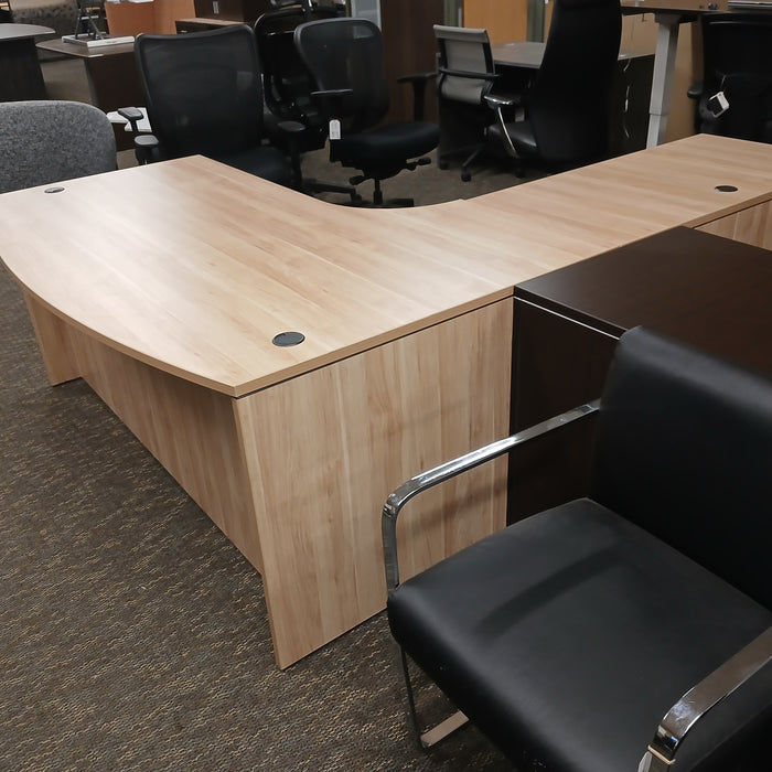 L-shaped Desk w/ Extension