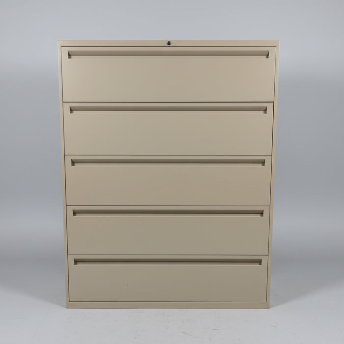 42" 5 Drawer Lateral File Cabinet