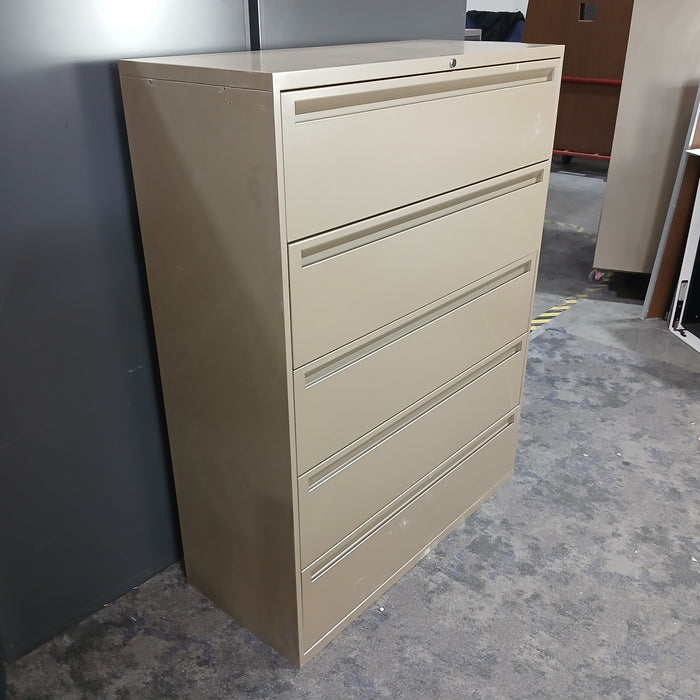 42" 5 Drawer Lateral File Cabinet