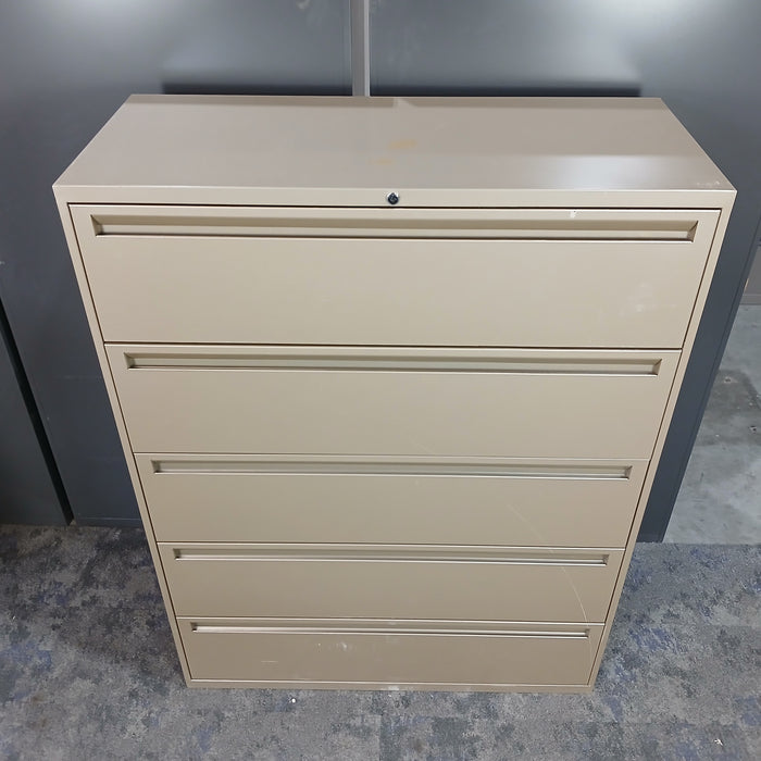 42" 5 Drawer Lateral File Cabinet