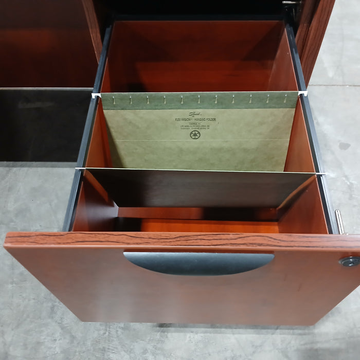 Bullet Shaped L-Desk
