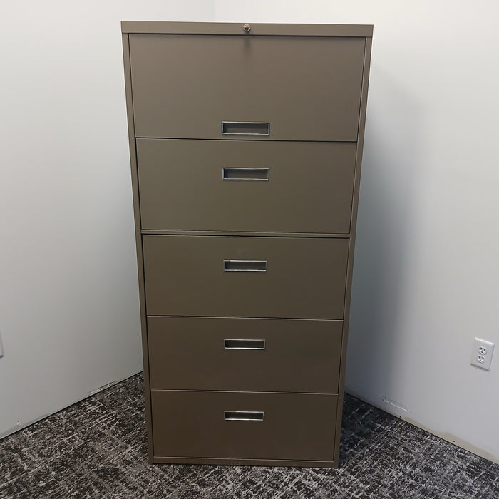 30" 5 Drawer Lateral File Cabinet