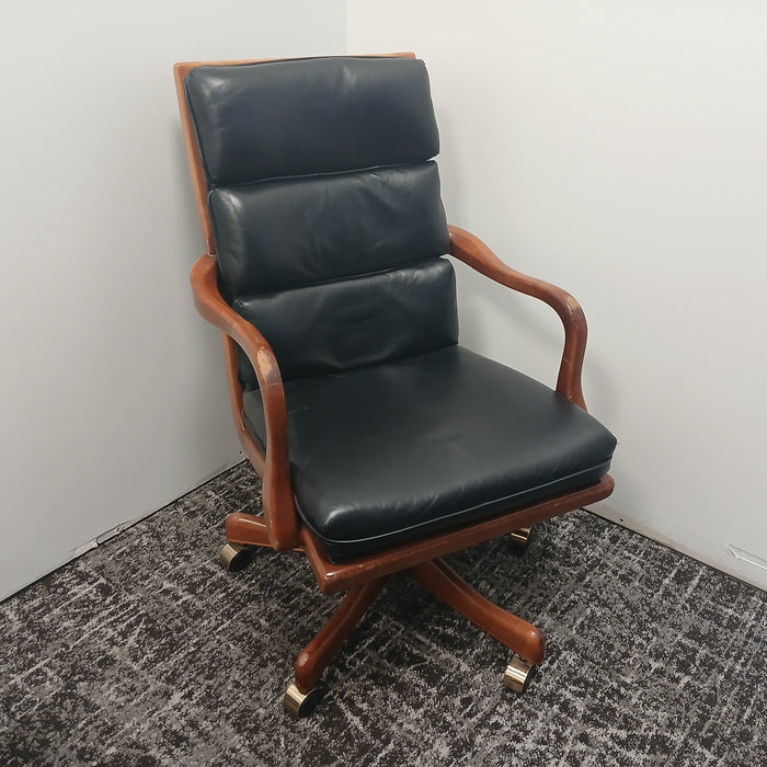 Leather Desk Chair