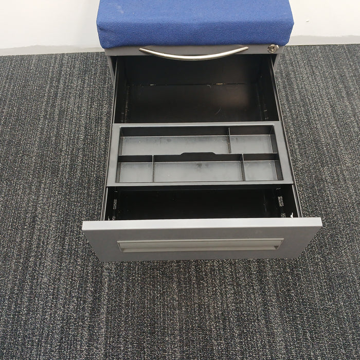 2 Drawer Pedestal File Cabinet