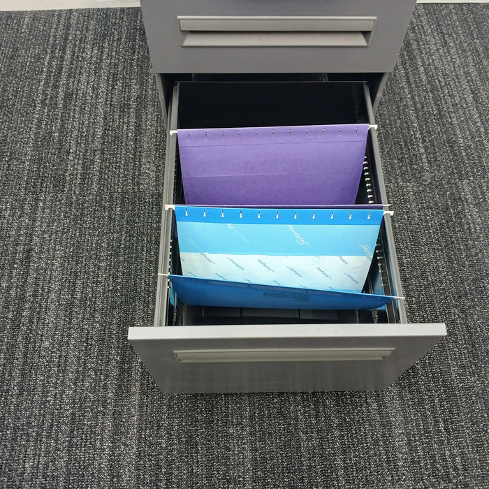 2 Drawer Pedestal File Cabinet