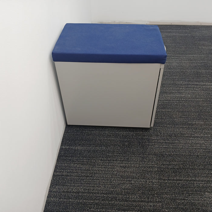 2 Drawer B/F Pedestal File Cabinet