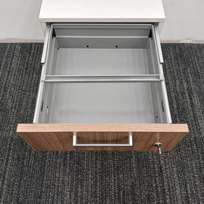 2 Drawer B/F Pedestal File Cabinet