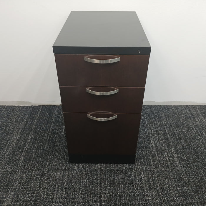 3 Drawer B/B/F Pedestal File Cabinet