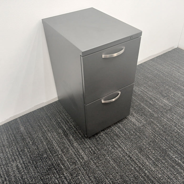 2 Drawer B/F Pedestal File Cabinet