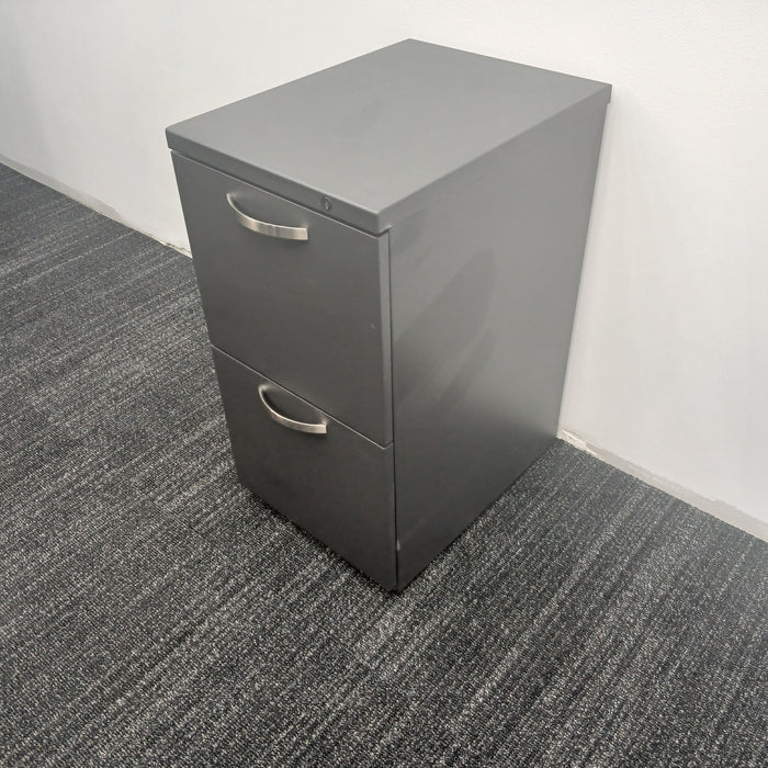 2 Drawer B/F Pedestal File Cabinet