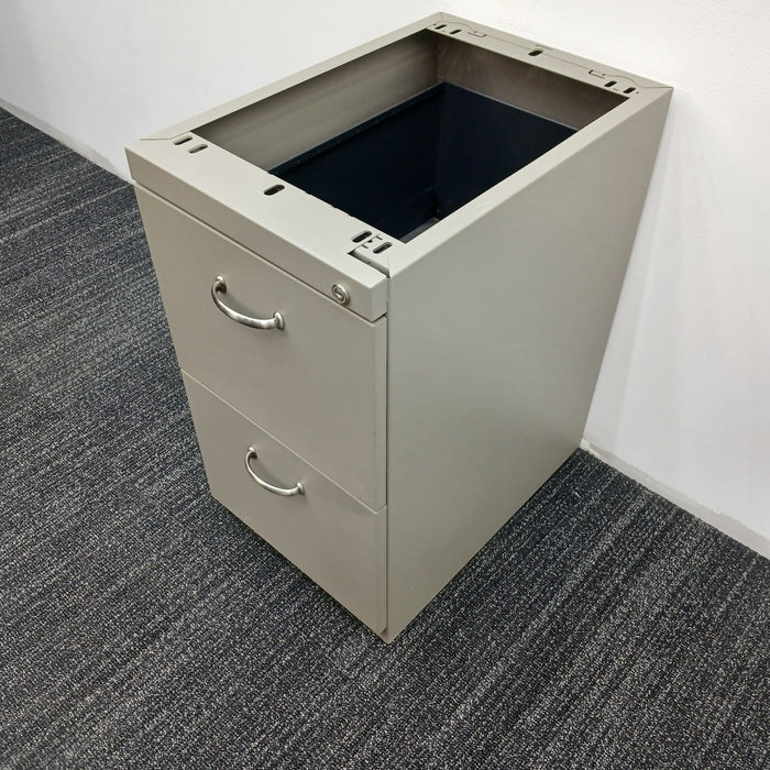 2 Drawer F/F Pedestal File Cabinet