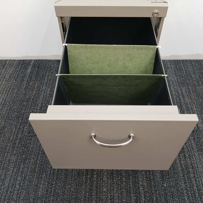 2 Drawer F/F Pedestal File Cabinet