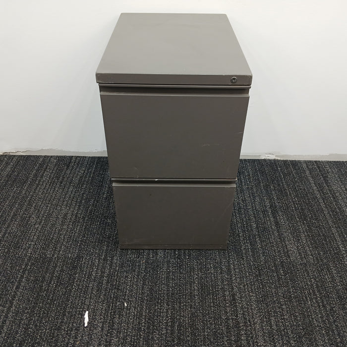 2 Drawer F/F Pedestal File Cabinet