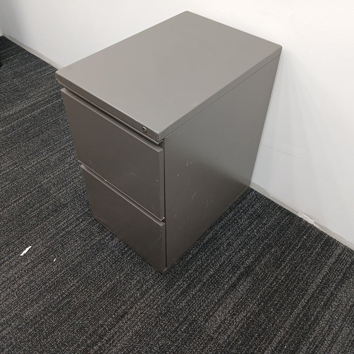 2 Drawer F/F Pedestal File Cabinet