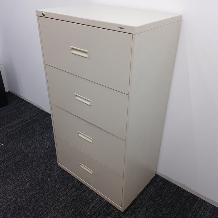 30" 4 Drawer Lateral File Cabinet