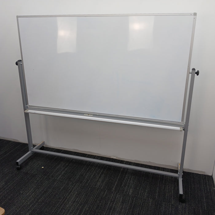 72" x 39" Mobile Whiteboard / Dry Erase (#7267)