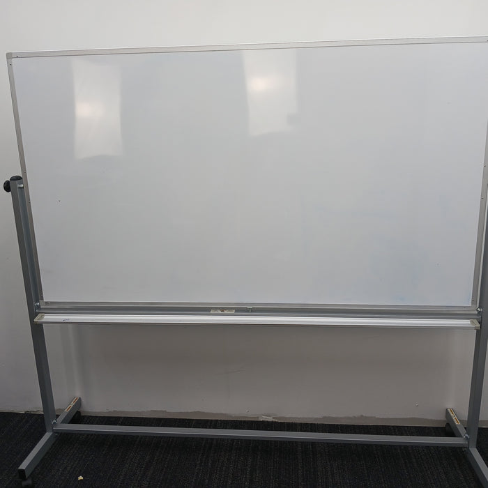 72" x 39" Mobile Whiteboard / Dry Erase (#7267)