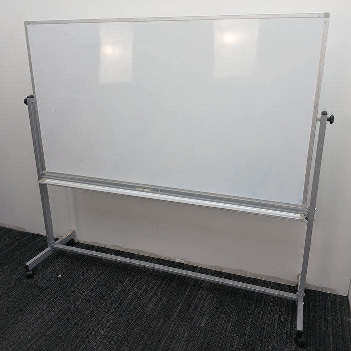 72" x 39" Mobile Whiteboard / Dry Erase (#7267)