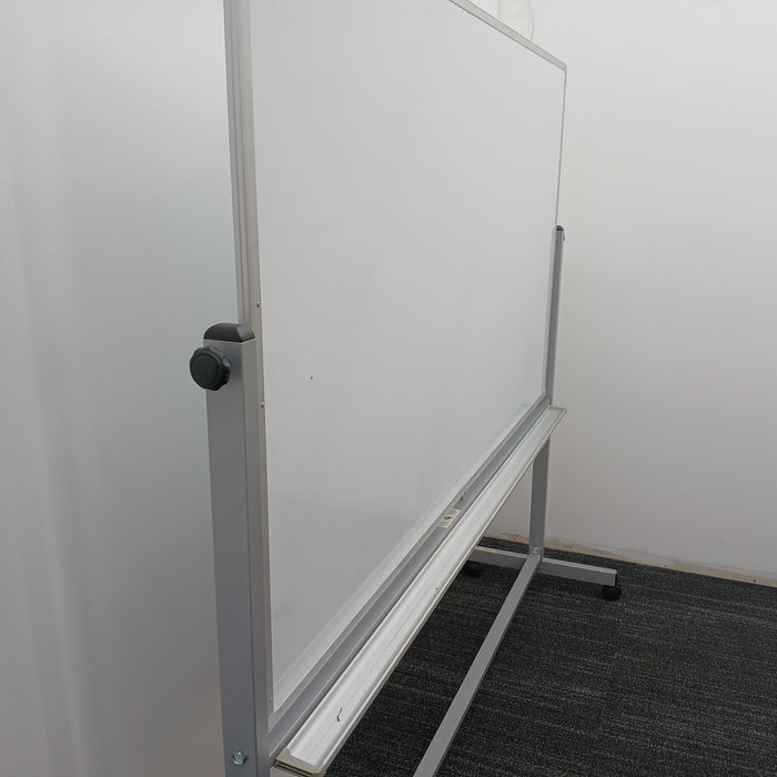 72" x 39" Mobile Whiteboard / Dry Erase (#7267)
