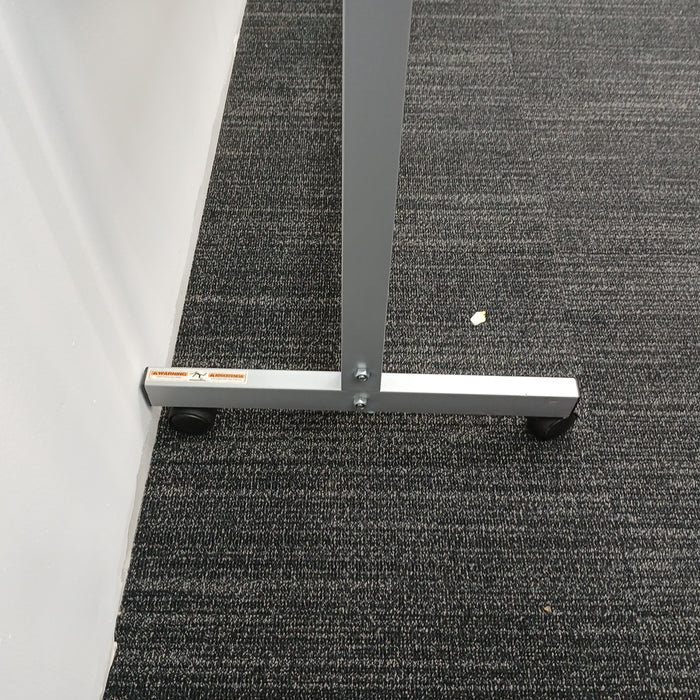 72" x 39" Mobile Whiteboard / Dry Erase (#7267)