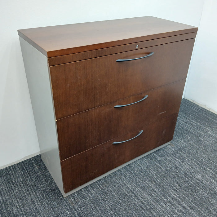 42" 3 Drawer Lateral File Cabinet