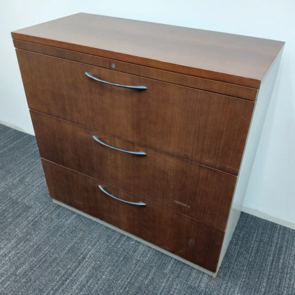 42" 3 Drawer Lateral File Cabinet