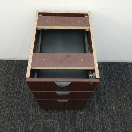 3 Drawer B/B/F Pedestal File Cabinet