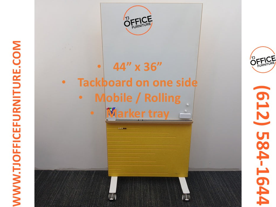 Mobile Whiteboard / Dry Erase / Tackboard
